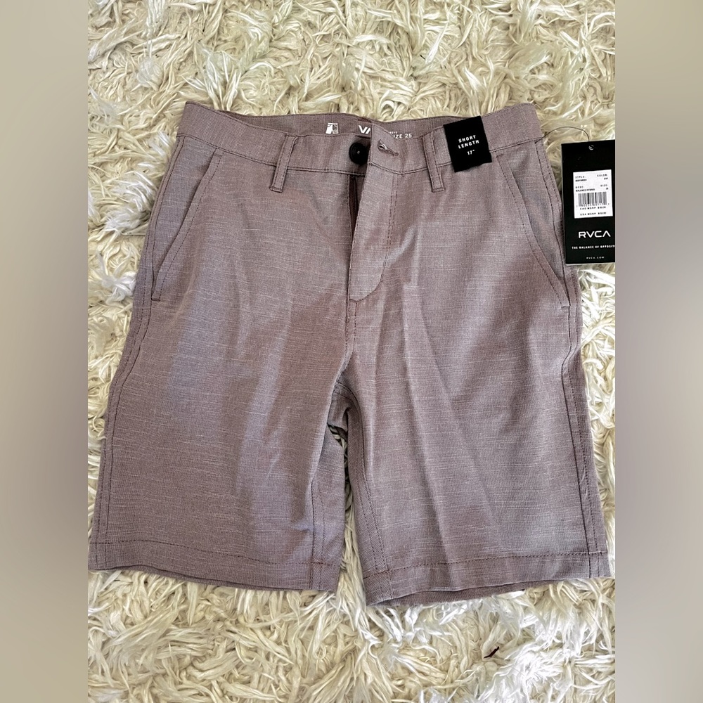NWT Boys RVCA hybrid shorts - size 25